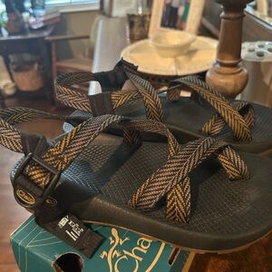 Chaco Z2 Classic Sandals with Bronze Straps